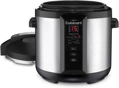 Cuisinart CPC-600N1 6-Quart Electric Pressure Cooker  Stainless Steel, Digital Interface, Multi-Cook Functions