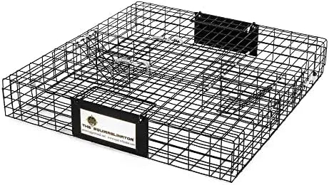 Rugged Ranch Squirrelinator Live Trap  Dual-Door, Heavy-Gauge Wire Cage for Humane Squirrel Relocation