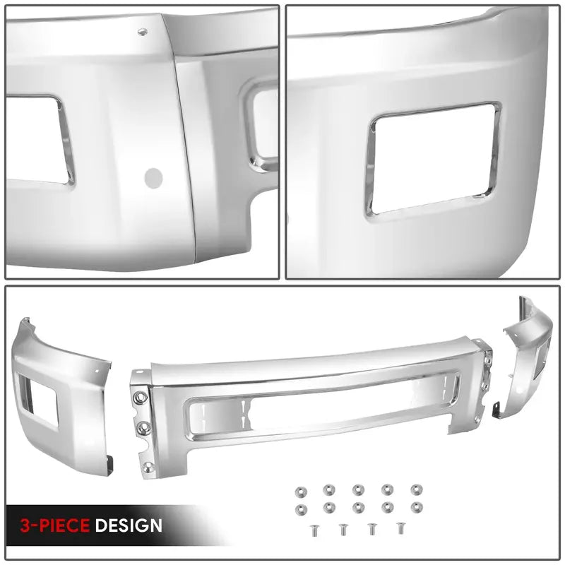 Modular Front Bumper for 20152019 Chevy Silverado 2500/3500 HD  With Parking Sensor Cutouts