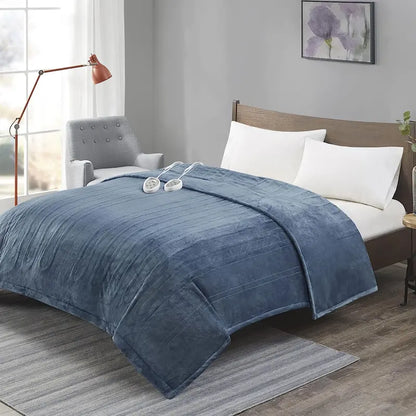 Degrees of Comfort Electric Blanket King Size, Heated Blanket for Bed, Dual Control