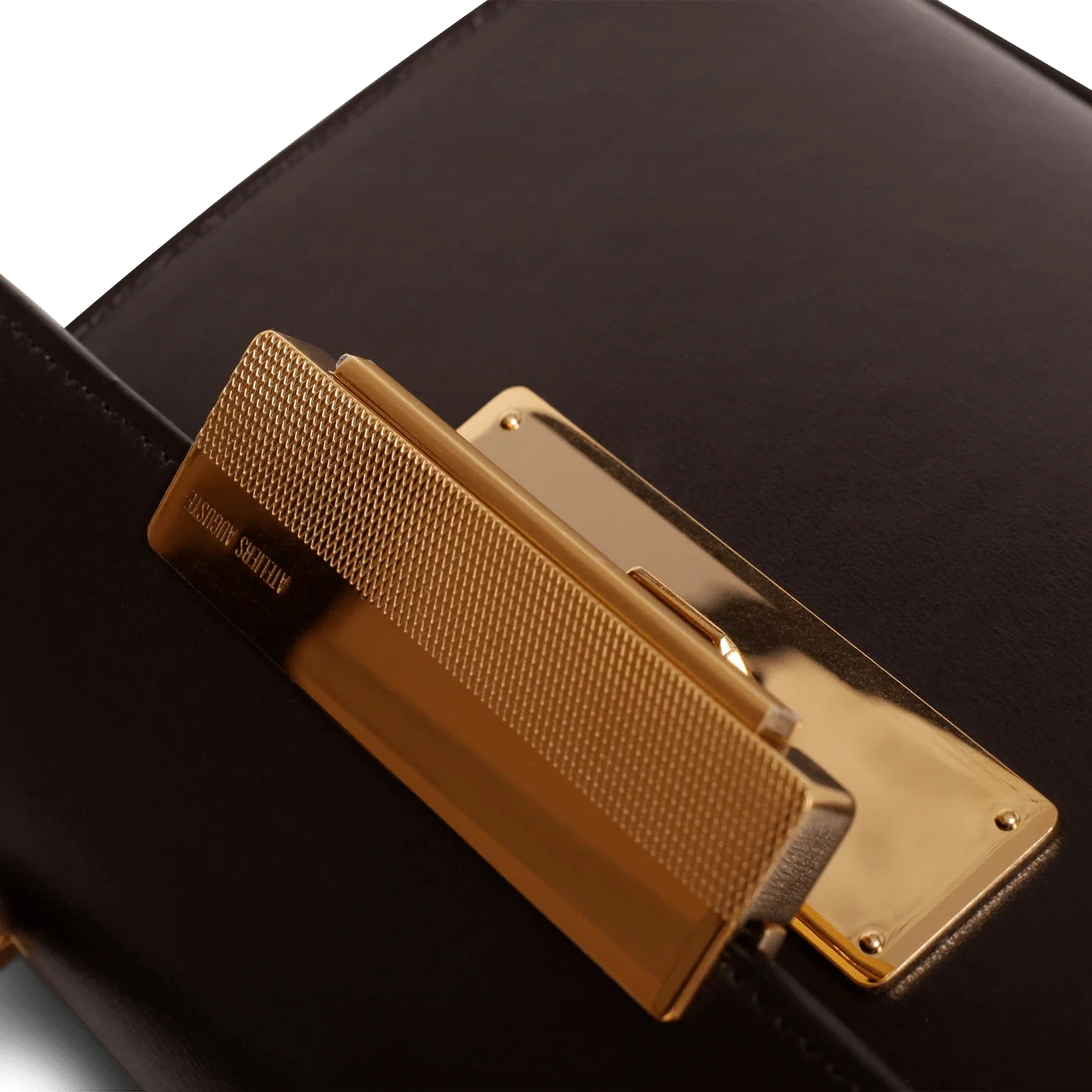 Mini Capucine - Cuir Box Chocolat