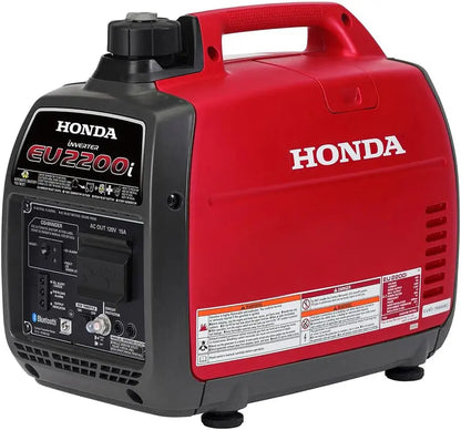 Honda EU2200i Portable Inverter Generator  2200W Quiet Power with CO-Minder Safety System