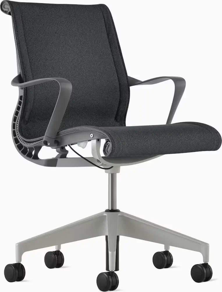 Setu Chair with Armrests  Flexible Kinetic Support &amp; Four-Way Adjustable Arms