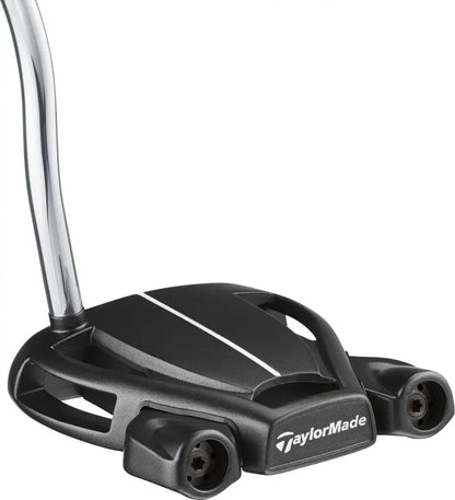 TaylorMade Spider Tour Black Putter  Double Bend Shaft, Tour-Validated Alignment