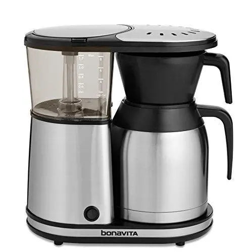 Bonavita BV1900TS 8-Cup Thermal Coffee Maker  One-Touch Brew, Stainless Steel