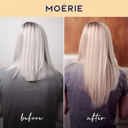 Moerie Mega Pack: Shampoo, Conditioner, Hair Mask & Spray  Volumizing & Paraben-Free  For Longer, Thicker Hair  4 Items