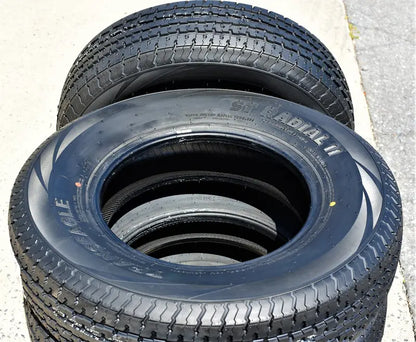 Tire Transeagle ST Radial II Steel Belted ST 175/80R13 Load D 8 Ply Trailer