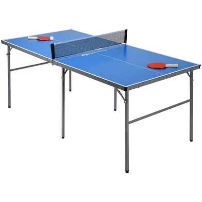 Pre-Assembled Portable Ping Pong Table  Folding Table Tennis Set with Net