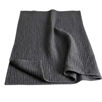 All-Season Muslin Cotton Blanket  Lightweight, Packable & Ideal for Travel or Lounging