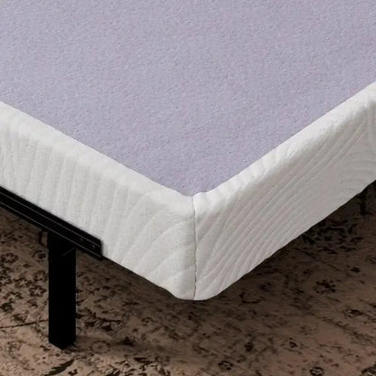 ZINUS Priage 4-Inch Bamboo Box Spring  Eco-Friendly Foundation for Mattresses