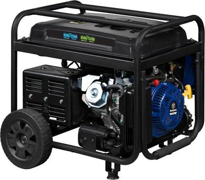 Dual-Fuel Portable Generator  12,500 Peak / 9,500 Running Watts, Remote Electric Start, CARB-Compliant Backup Power