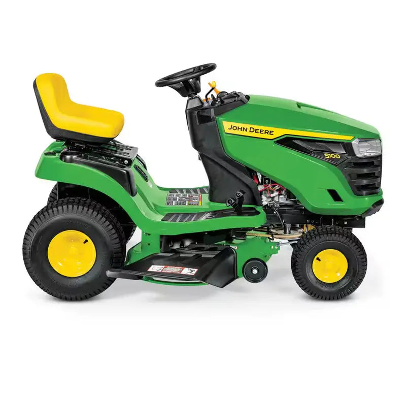 John Deere S100 42-Inch Gas-Powered Riding Lawn Mower with 17.5 HP Hydrostatic Transmission