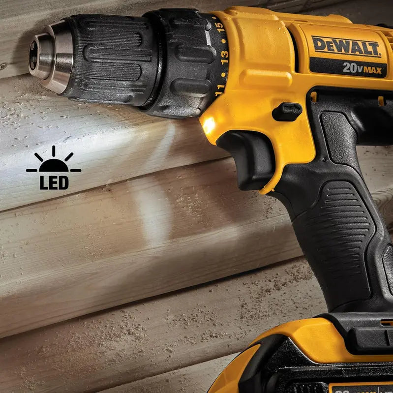 20V MAX Cordless Drill and Impact Driver Combo  Includes Two Batteries and Fast-Charging Station