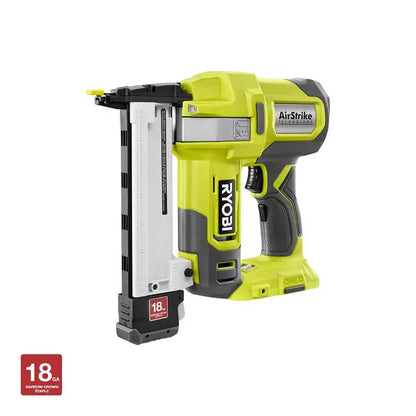 RYOBI ONE+ 18V 18-Gauge Cordless AirStrike Narrow Crown Stapler (Tool Only) P361