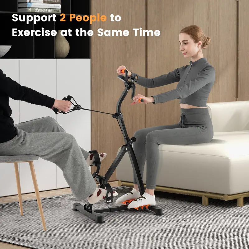 Low-Impact Pedal Exerciser for Seniors  Hand & Foot Use
