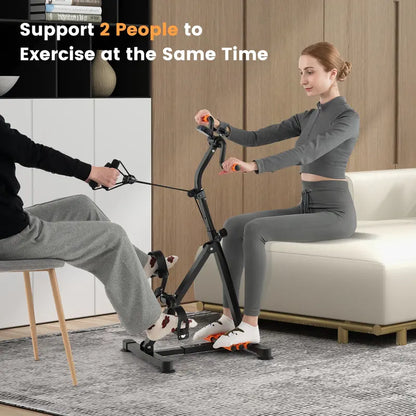 Low-Impact Pedal Exerciser for Seniors  Hand & Foot Use