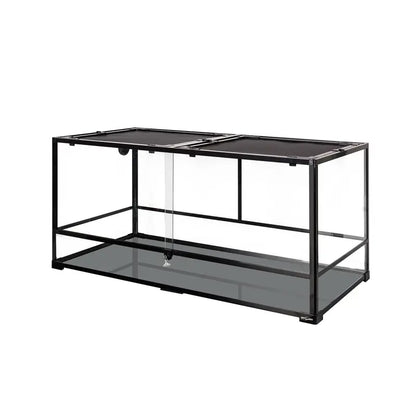 2025 Extra-Large 120-Gallon Reptile Terrarium Enclosure for Large Species