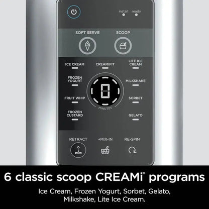 Ninja CREAMi Swirl Ice Cream Maker  13-in-1 Frozen Dessert Machine for Sorbet, Yogurt & Milkshakes