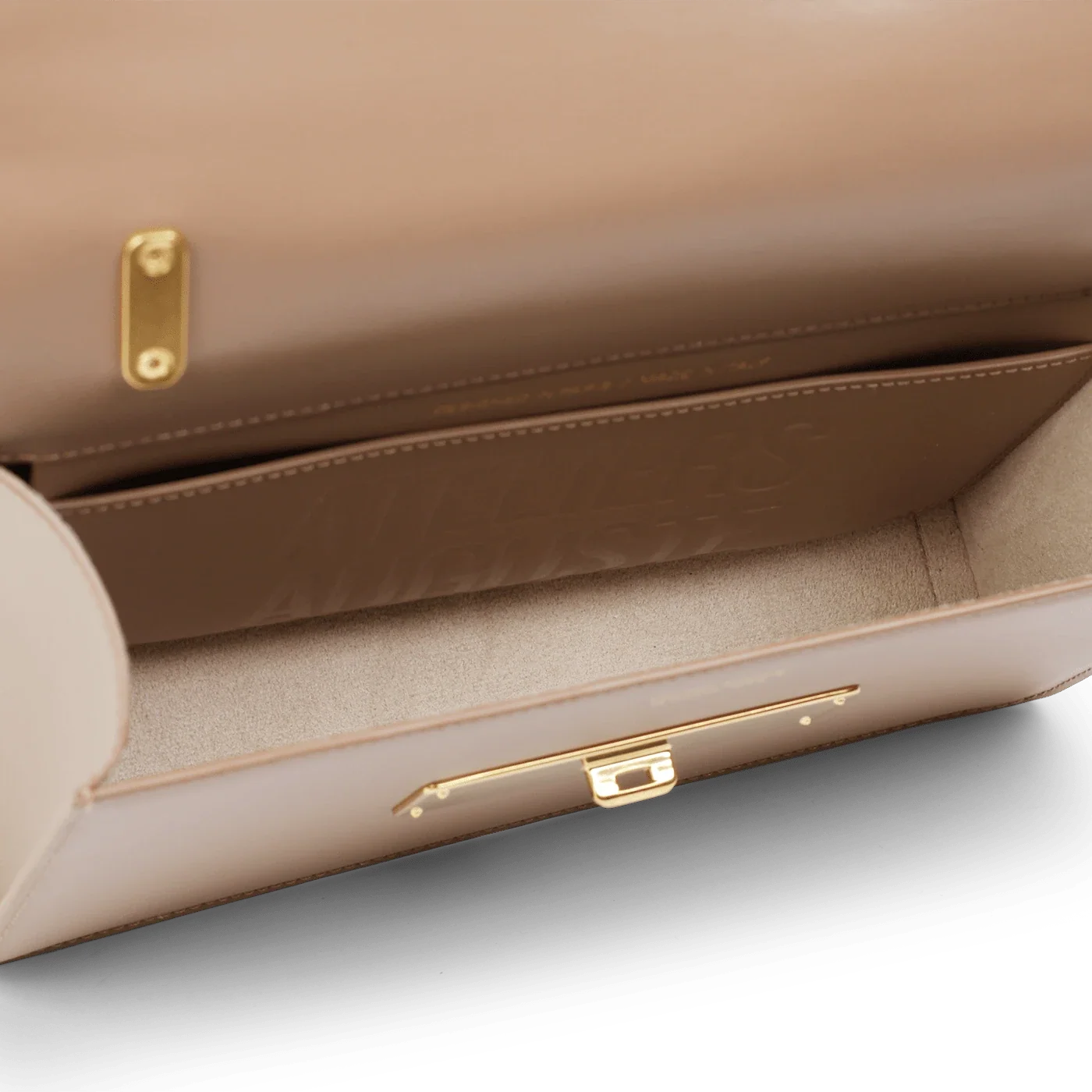 Alma - Cuir Box Taupe