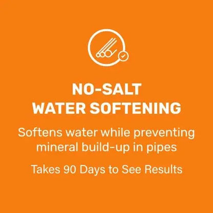 CWD30 Capacitive Electronic Water Descaler  No Salt Whole House Water Softener, Reduces Limescale, Fits Max 2″ Pipe