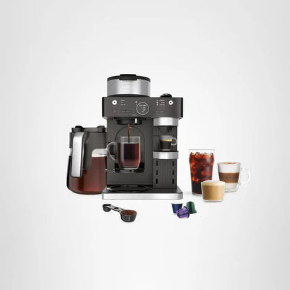 Ninja Espresso & Coffee Maker  3 Brew Styles, Single-Serve & Barista-Style System