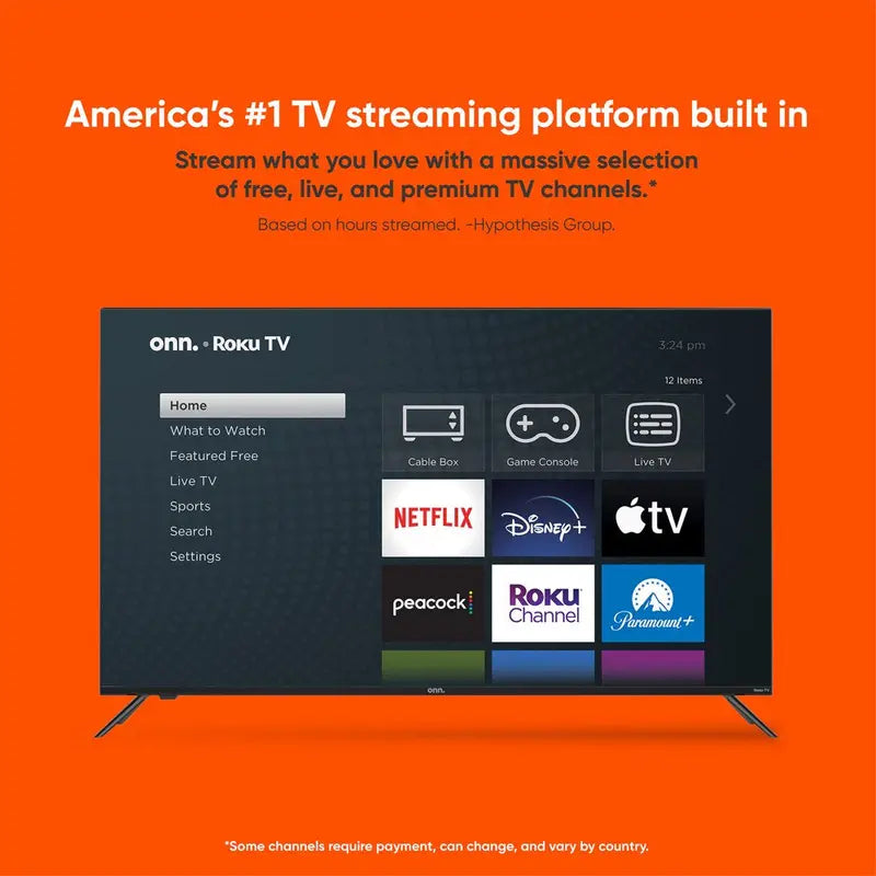 50  Class 4K UHD (2160P) LED Roku Smart TV HDR