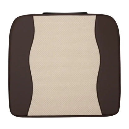 Contoured Memory Foam Car Seat Cushion  Non-Slip Base, 18 x 17 Inches