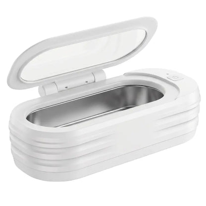 High-Frequency 46kHz Ultrasonic Cleaner (350ml) for Jewelry, Dentures & Precision Items