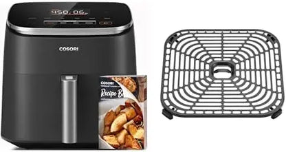 COSORI Compact 6-Quart 9-in-1 Air Fryer  Turbo-Speed Performance with Even Heat Distribution