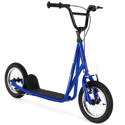 Dual-Purpose Kick Scooter  Lightweight Carbon Steel Frame for Kids and Adults