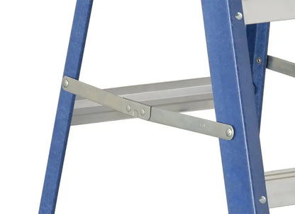 Louisville Ladder 6 ‘ Fiberglass Step, 10’ Reach, 225-lb, Load Capacity, W-3217-06