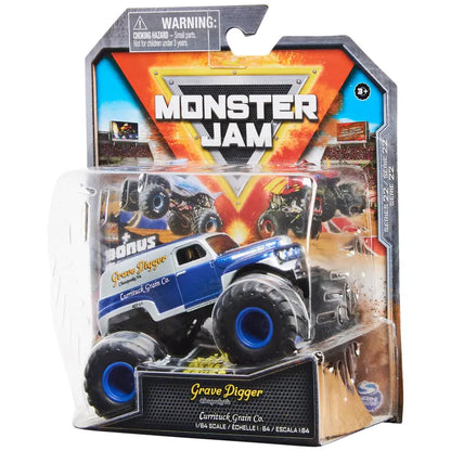 Monster Jam 1:64 Grave Digger Monster Truck, Retro Rebels Series