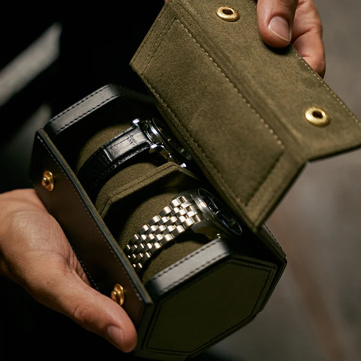 Double Watch Roll - Black