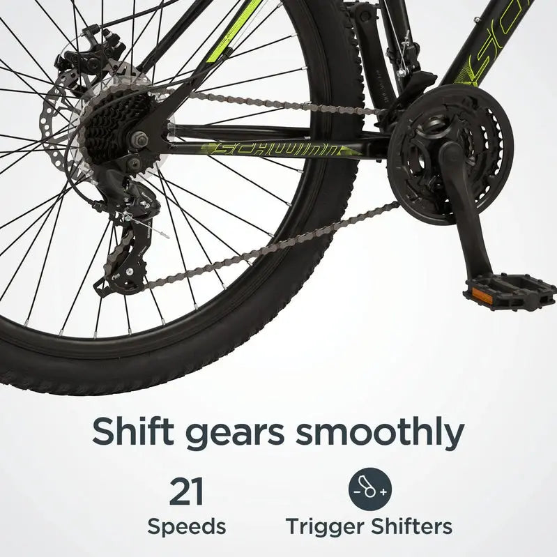 Schwinn Sidewinder Men¡¯s Mountain Bike  26-Inch Wheels, 21-Speed Shimano Drivetrain, Rugged Trail Ready Frame