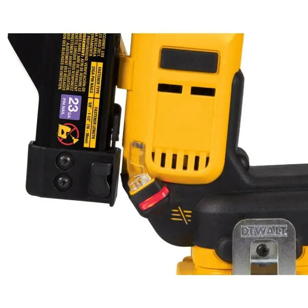 DEWALT 20V MAX ATOMIC 23-Gauge Pin Nailer Kit  Brushless Motor, 5/8″1-1/2″ Fastener Range (2026 Model)