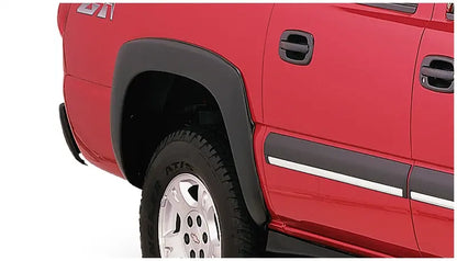 Bushwacker 40933-02 Black OE-Style Smooth Finish 4-Piece Fender Flare Set for 2007-2013 Chevrolet Avalanche