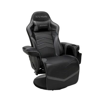 Ergonomic Gaming Recliner Chair  Adjustable Reclining Seat with Integrated Footrest