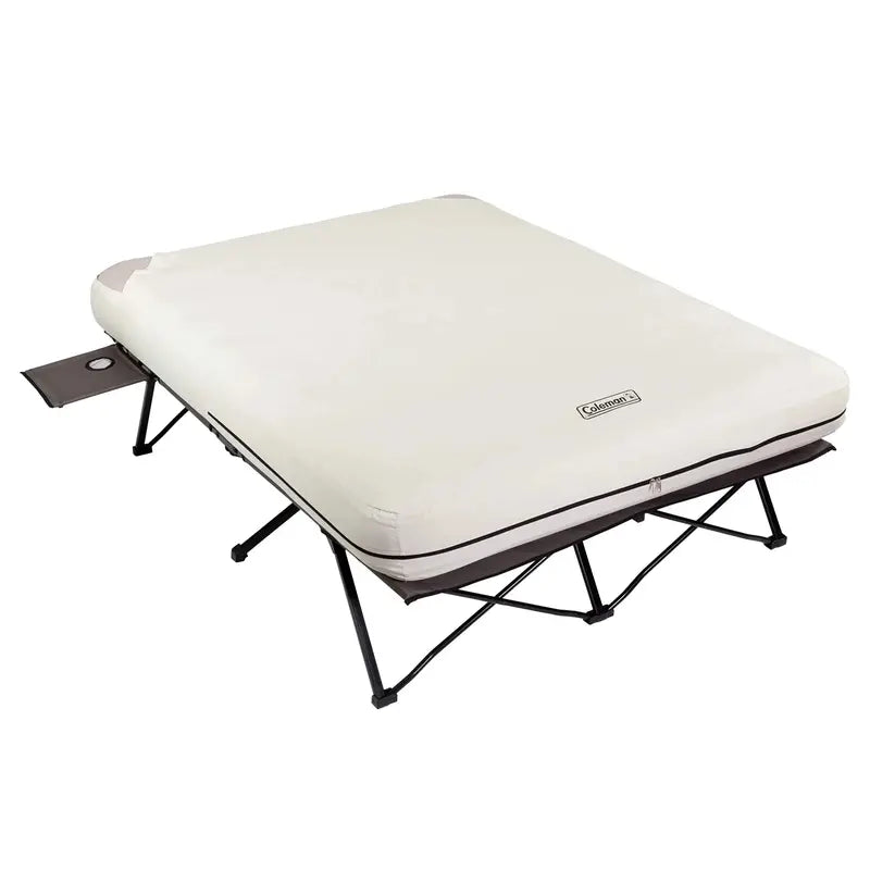Coleman Adult Camping Cot + Air Mattress Bundle  Portable Sleep System for Outdoors