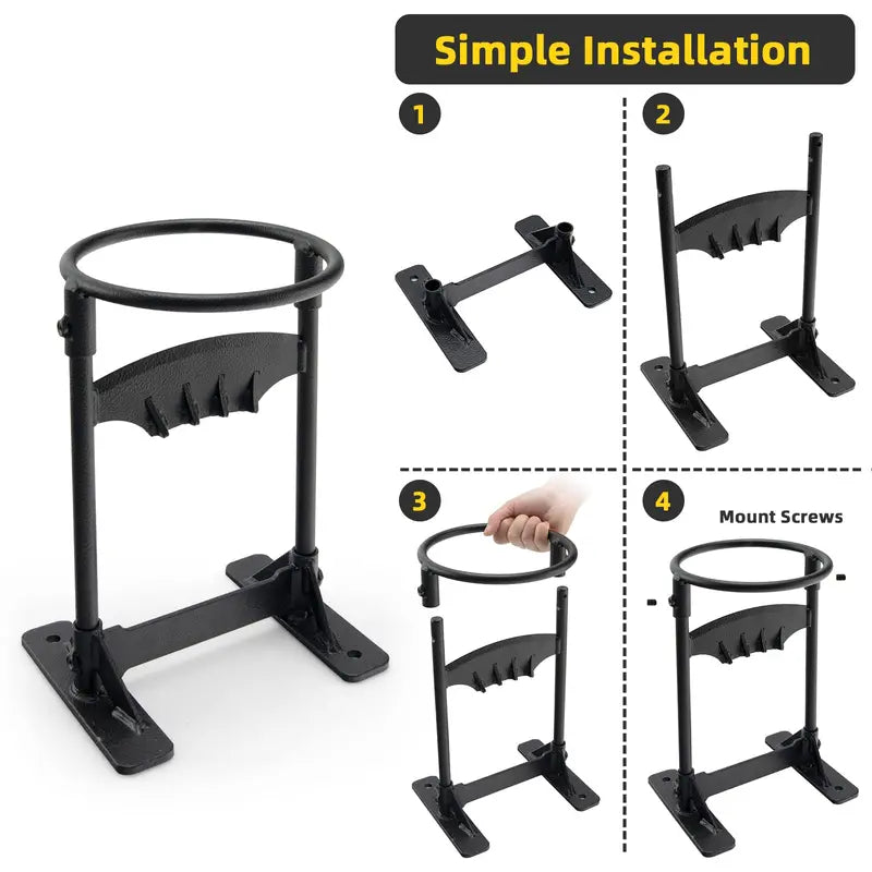 High-Carbon Steel Manual Firewood Kindling Splitter