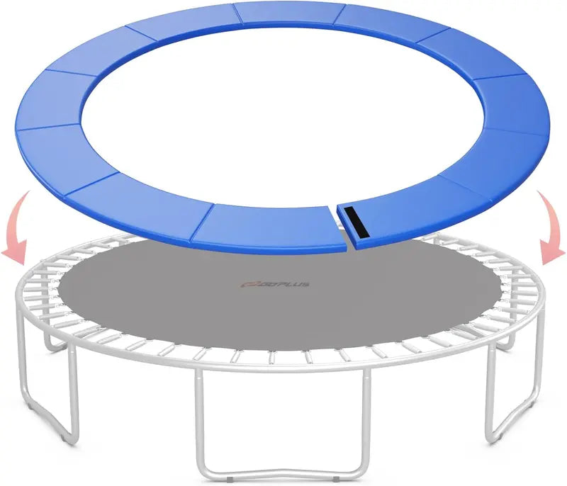 Hole-Free Trampoline Pad Replacement  Universal Fit for Pole-Based Frames