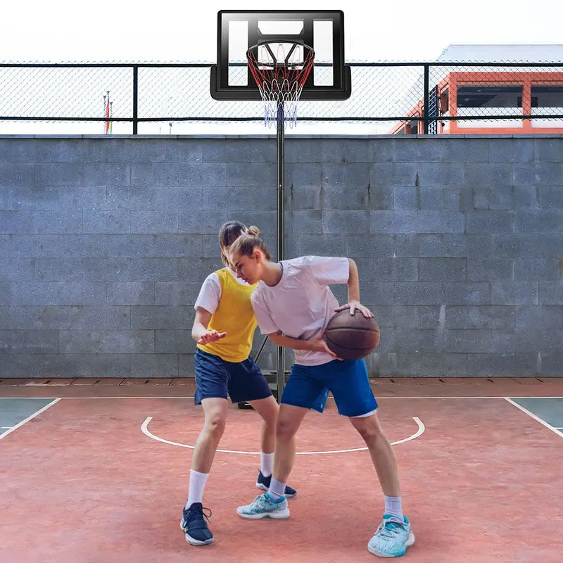 Lightweight Outdoor Basketball Hoop  Easy-Setup Portable Goal for Driveways and Backyards