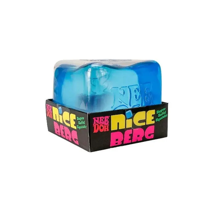 Nice Berg Square Sensory Fidget Toy for Kids Ages 3+, Blue