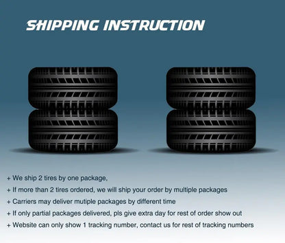Heavy-Duty ST205/75R15 Trailer Tire Set (4)  10-Ply Load Range E with Scuff Guard