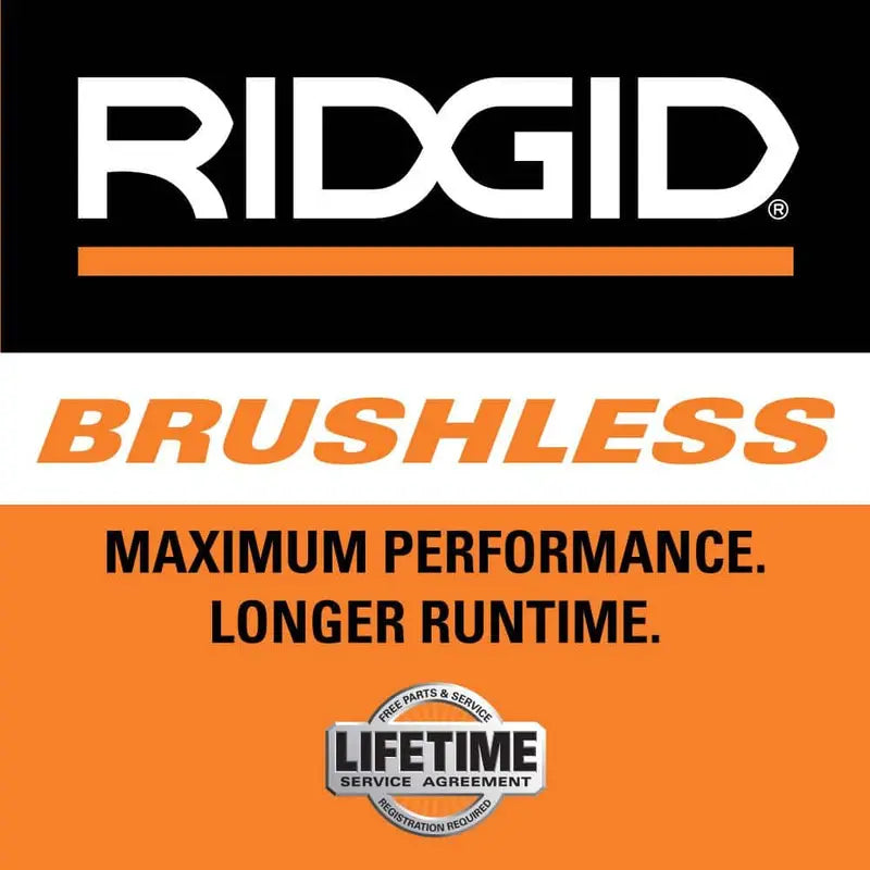 RIDGID 18V Brushless Cordless 18-Gauge 2-1/8 in. Brad Nailer with (2) 4.0 Ah Batteries, Charger, and Bag R09891B-AC93044SBN