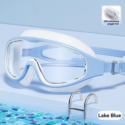 Large-Frame Anti-Fog Safety Goggles  HD Lens, Adjustable Strap, Unisex Fit