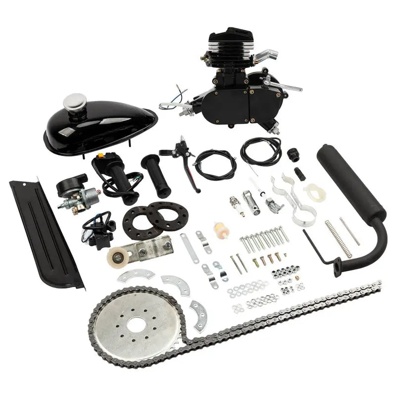 2025 Zimtown 80cc 2-Stroke Gas Engine Kit  Complete Motorization System for Bicycles
