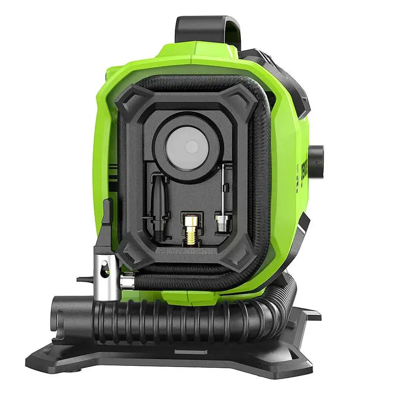 24V Cordless Tire Inflator — 160 PSI Max, Includes 2.0 Ah USB-C Battery & Charger