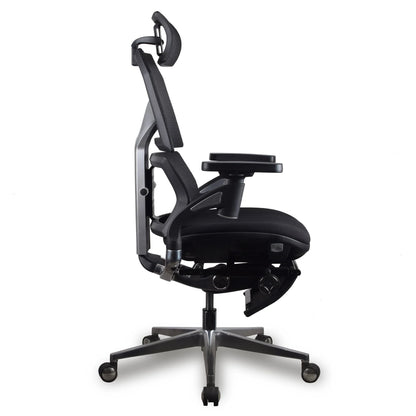 Chaise ergonomique de bureau - AURA PREMIUM Noire en mousse et maille