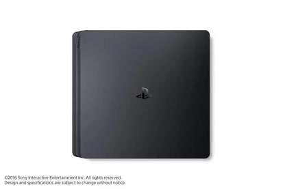 Refurbished PlayStation 4 Slim  1TB Storage Gaming Console with Streamlined Design