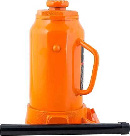 20-Ton Hydraulic Bottle Jack  Heavy-Duty 40,000-Lb Capacity Car Lift with Ergonomic Pump Handle